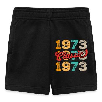 Classic 1973 - Baby Shorts - black - Front