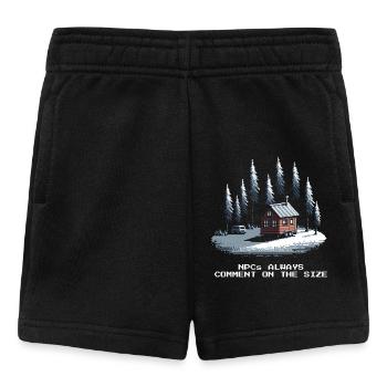 All comment on the size | Tiny House Humor - Baby Shorts - black - Front