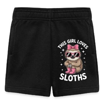 Sloth Sayings Sloth Funny Sloth Gift - Baby Shorts - black - Front