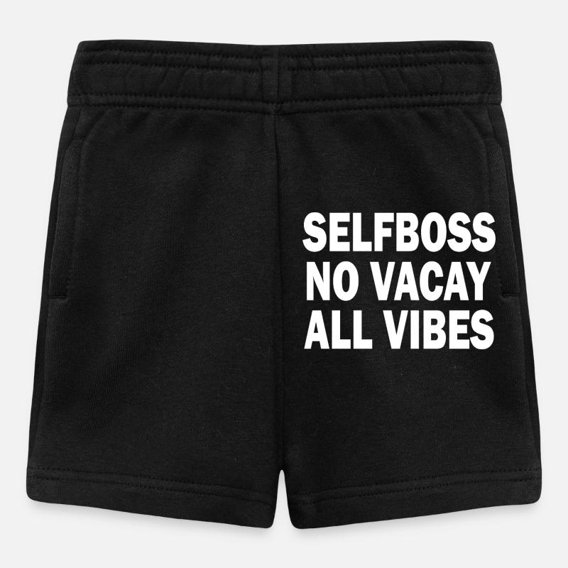 Geschäftsmann - Baby Shorts - Schwarz
