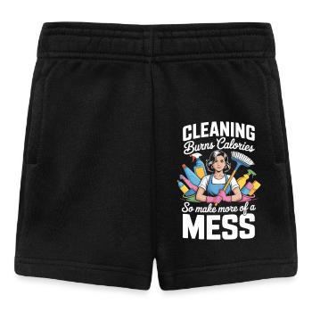Reinigungskraft Hausfrauen Putzen Fachkräfte - Baby Shorts - Schwarz - Vorne