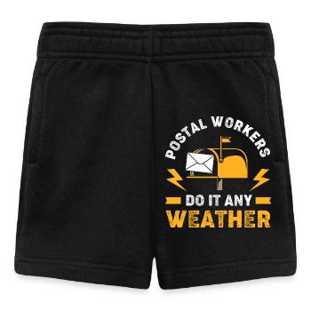 Post Poststempel - Baby Shorts - Schwarz - Vorne