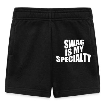 Le swag est ma spécialité - Short Bébé - noir - Devant