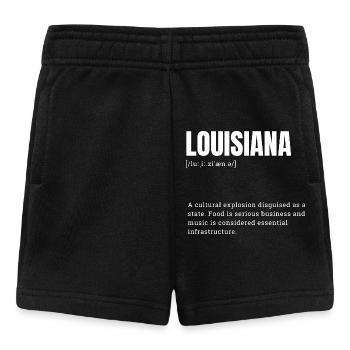 Chemise de l’Explosion Culturelle de Louisiane - Short Bébé - noir - Devant
