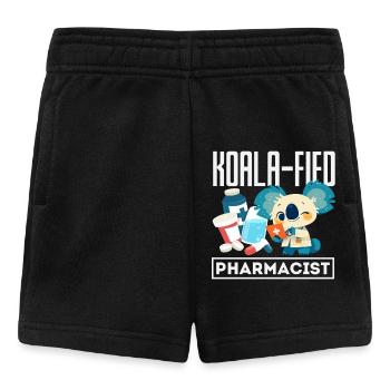 Koala-apotheker Pharmazietechniker - Baby Shorts - Schwarz - Vorne
