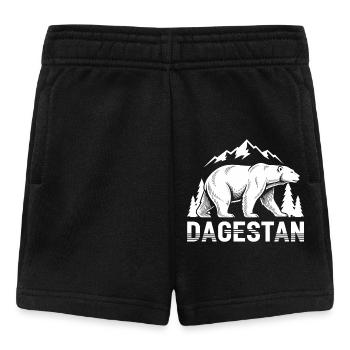 Dagestan Bear Mountain Wappen - Baby Shorts - Schwarz - Vorne
