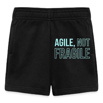 Développement agile, maillot de Scrum Coach - Short Bébé - noir - Devant