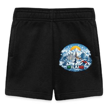 Milan winter sports icon - Baby Shorts - black - Front