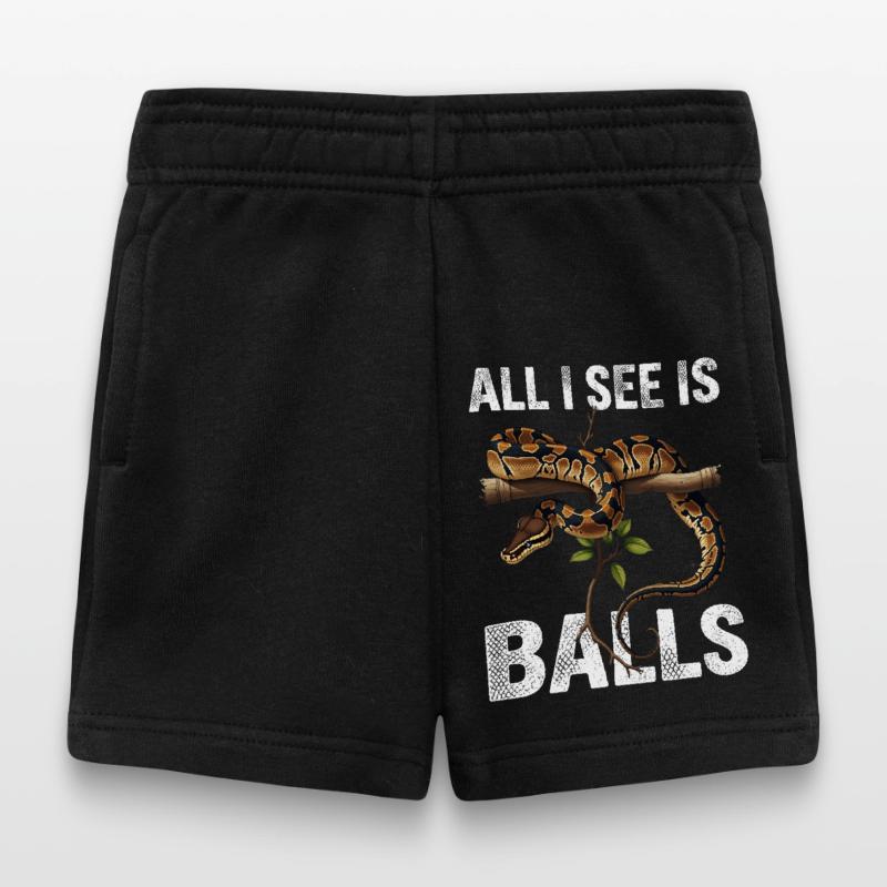 King Python Snakes Lover Terrarium Python Baby Shorts