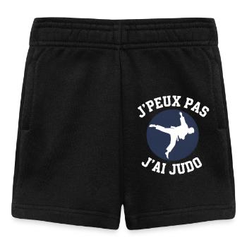 Judo: Ich kann nicht, ich habe Judo - Baby Shorts - Schwarz - Vorne