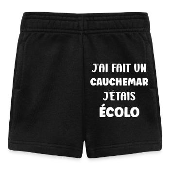 I had my ecological nightmare - Baby Shorts - black - Front