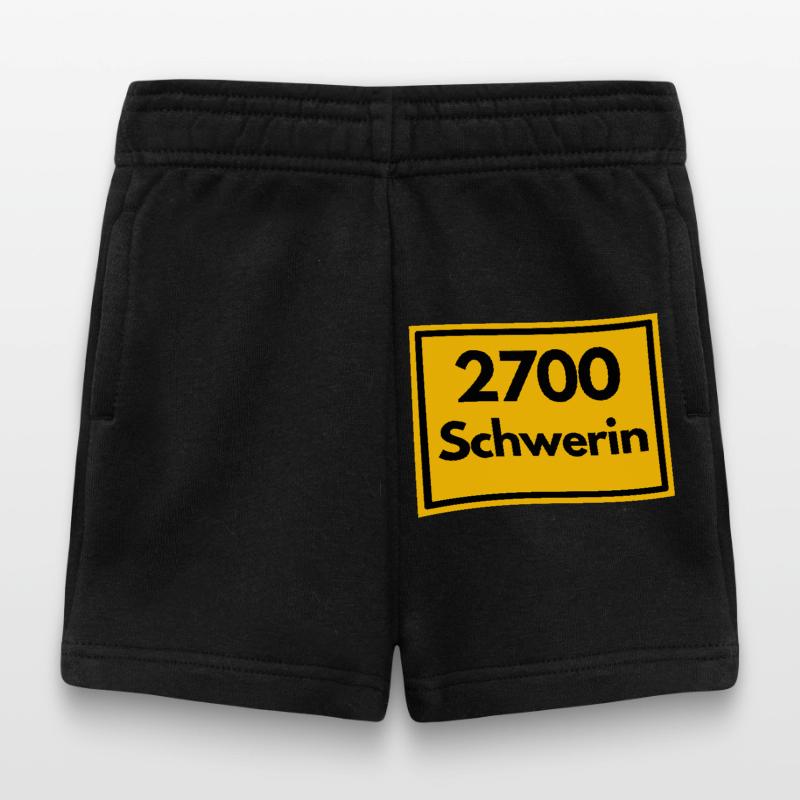 OLD POSTCODE POSTCODE RETRO 2700 SCHWERIN SCHLOSS Baby Shorts
