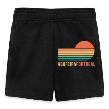 Abufeira Portugal Retro - Baby Shorts - Schwarz - Vorne