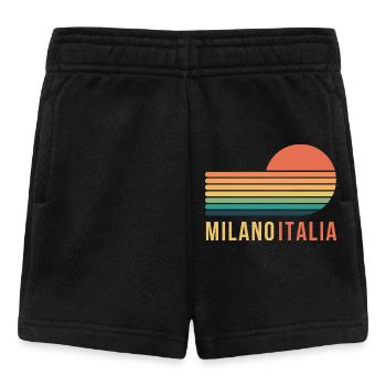 Milan, Italy - Baby Shorts - black - Front