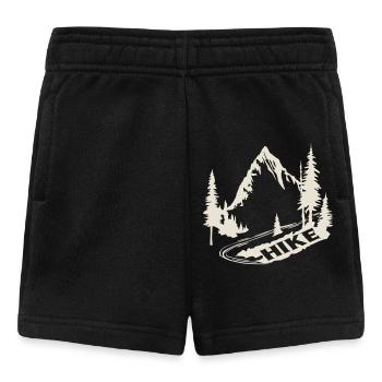 Sentier de randonnée [Blanc] - Short Bébé - noir - Devant