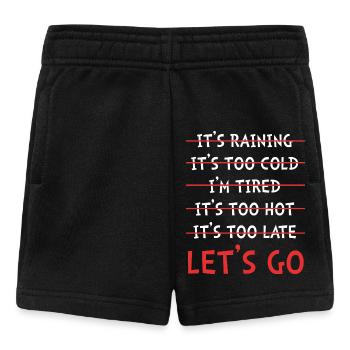 Workaholic Sprüche - Baby Shorts - Schwarz - Vorne
