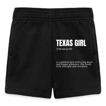 Texas Girl Confident - Baby Shorts - black - Front