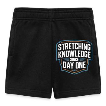 PT Educator Stretching Knowledge Movement Therapy - Baby Shorts - Schwarz - Vorne
