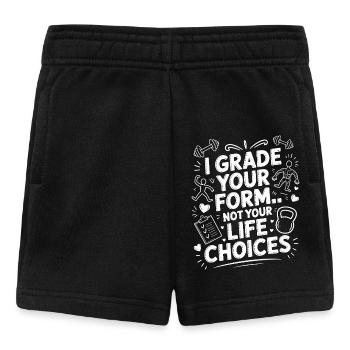 PT Educator I Grade Your Form Movement Therapy - Baby Shorts - Schwarz - Vorne