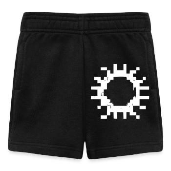 Résumé du pixel du virus cellulaire - Short Bébé - noir - Devant