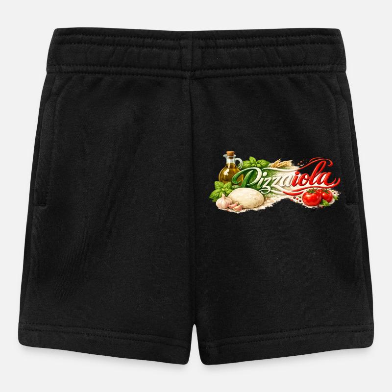 Pizzaiola - la pizzaiole - Short Bébé - noir