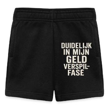 Offensichtlich befinde ich mich in meiner Geldverschwendungsphase - Baby Shorts - Schwarz - Vorne