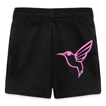Hummingbird Bird - Baby Shorts - black - Front