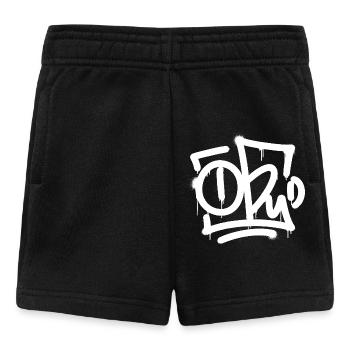 TOBY Graffiti Splash - Baby Shorts - black - Front