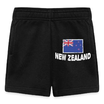 New Zealander New Zealand Flag Of New Zealand - Baby Shorts - black - Front