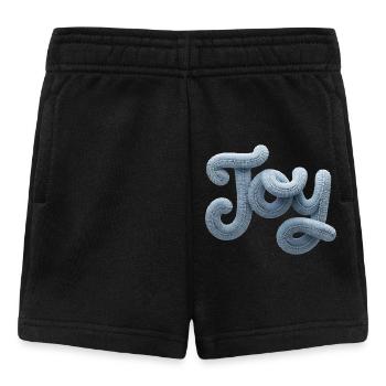 Joy Modern Patchwork Look - Short Bébé - noir - Devant