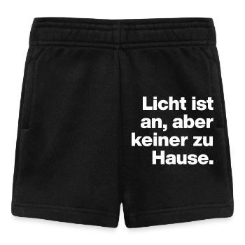 LES LUMIÈRES SONT ALLUMÉES, MAIS IL N’Y A PERSONNE À LA MAISON. SARCASME LICH - Short Bébé - noir - Devant