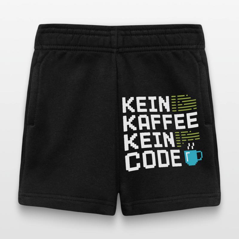 Kein Kaffee Kein Code Programmierer Informatiker Baby Shorts