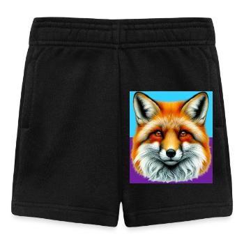 Fuchs - Baby Shorts - Schwarz - Vorne