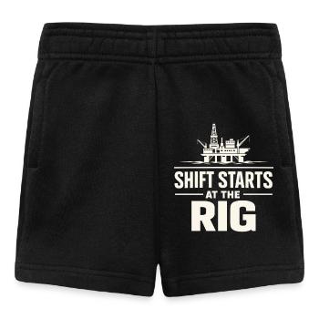 Offshore-bohrer-rig-bohrer Bohrboden Offshore - Baby Shorts - Schwarz - Vorne