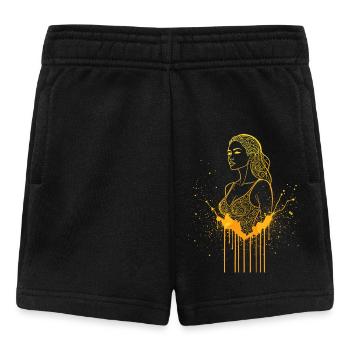 Portrait en ligne de la Femme d’Or - Short Bébé - noir - Devant