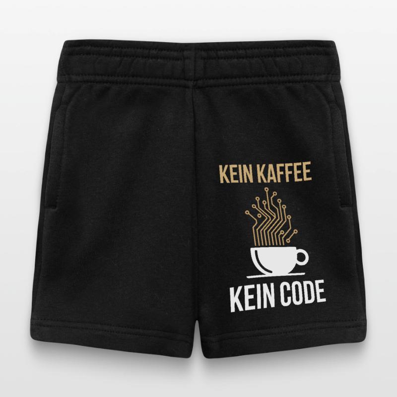 Kein Kaffee Kein Code Programmierer Informatiker Baby Shorts
