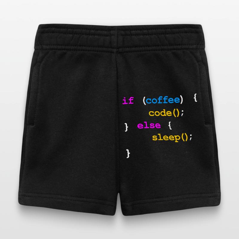 Kein Kaffee Kein Code Programmierer Informatiker Baby Shorts