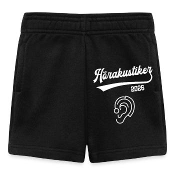 Hörakustiker 2026 Ausbildung Beruf Akustiker - Baby Shorts - Schwarz - Vorne