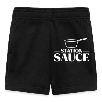 Saucier Sauce Station Brigade Chef Culinary Statio - Baby Shorts - black - Front