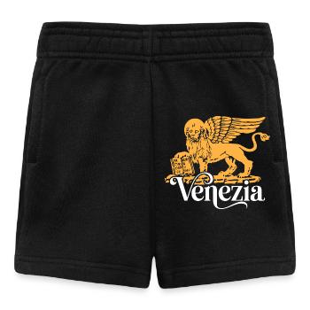 Venise Vénétie Italie Lion Gonfalon Serenissima - Short Bébé - noir - Devant