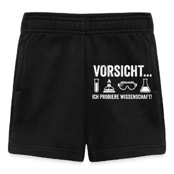 T-shirt humoristique de chimie pour les fans de science - Short Bébé - noir - Devant