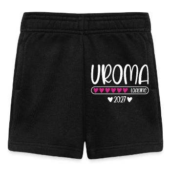 Great-Grandma 2027 loading heart loading bar - Baby Shorts - black - Front