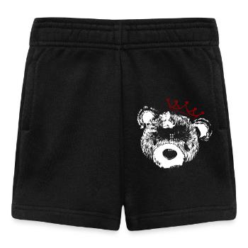 King Bear - Baby Shorts - Schwarz - Vorne