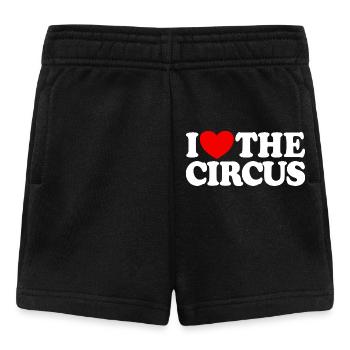 I love the circus - Baby Shorts - black - Front