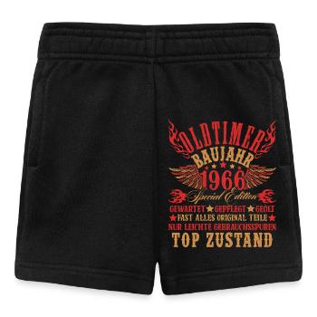 60th Birthday 60 Years Decoration 1965 Gift Funny - Baby Shorts - black - Front