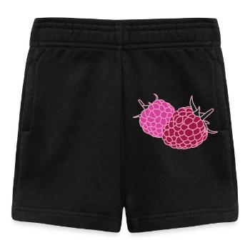 Pop Art du Duo Framboise - Short Bébé - noir - Devant