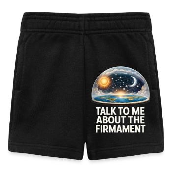 Talk to me about the firmament - Baby Shorts - black - Front