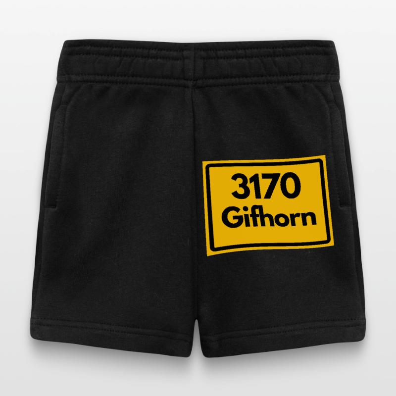 OLD POSTCODE POSTCODE RETRO 3170 GIFHORN – MÜHLEN Baby Shorts