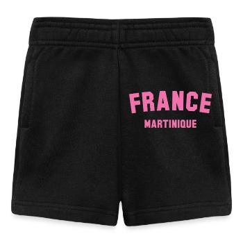 Martinique France Caribbean Karibik - Baby Shorts - Schwarz - Vorne