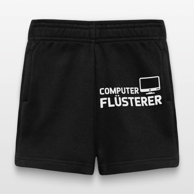 Pixelcomputer Nebula Muster Baby Shorts